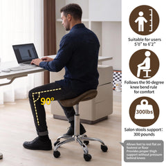 Selle cuir PU FIRAVOE haute densité, assise durable et confortable.