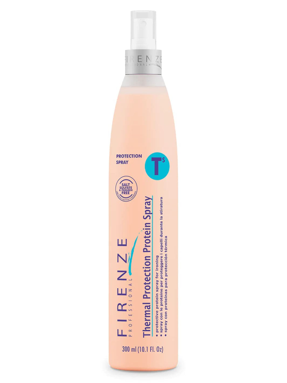 Firenze Protection thermique cheveux — protège lors du brushing et rend les mèches plus souples.