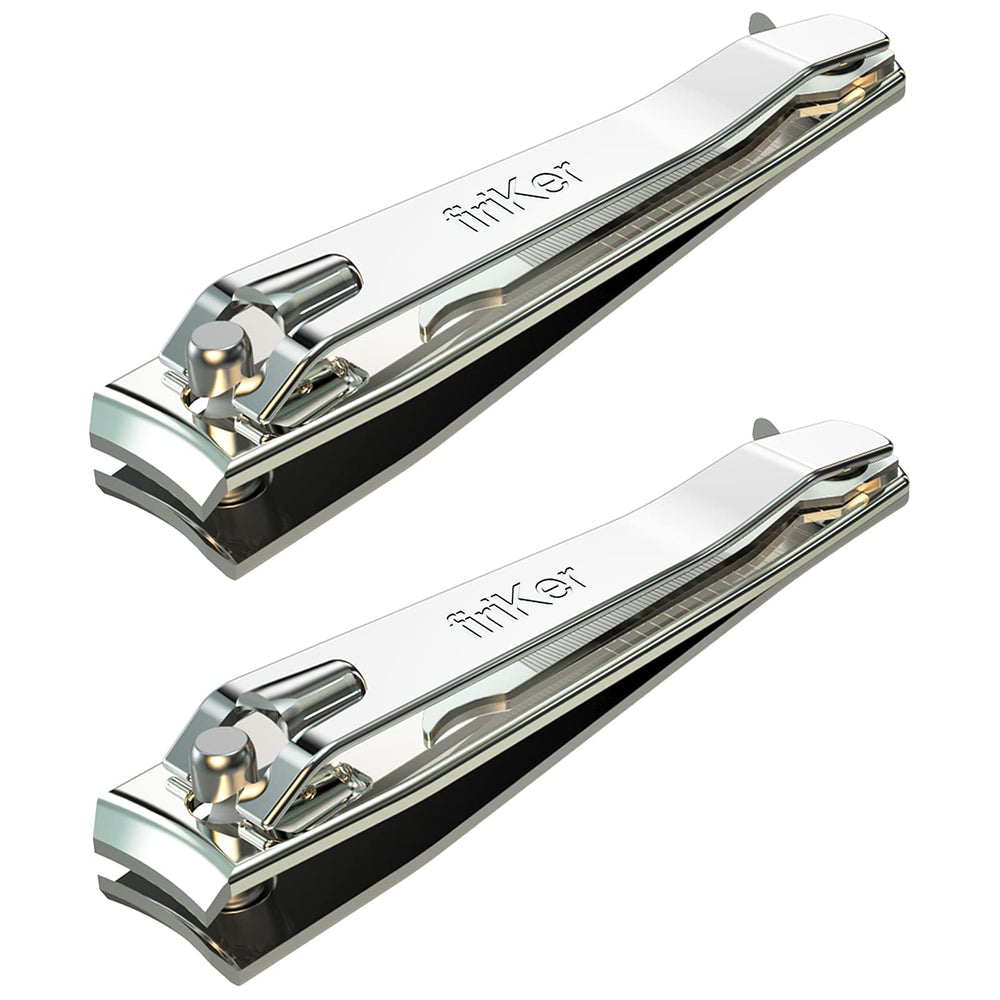 Coupe-ongles Firiker en inox avec poignee longue pour coupe facile et precise.
