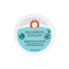 First Aid Beauty pads-rayonnement-emballage : éclat prêt à maquiller