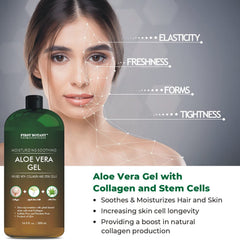 First Botany Aloe Vera Gel – absorption rapide sans résidu