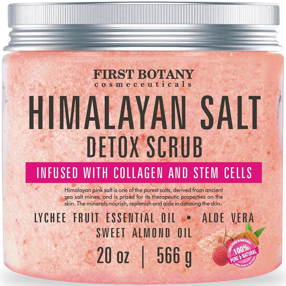First Botany sel himalayen pour exfolier le corps et revitaliser la peau