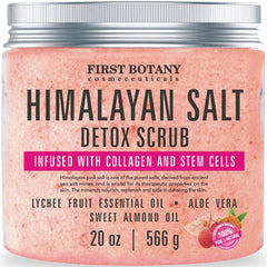 First Botany sel himalayen pour exfolier le corps et revitaliser la peau