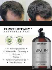 First Botany Shampoing nourrissant — convient à tout type de cheveux et cuir chevelu