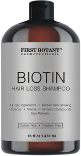 First Botany Shampoing régénération cheveux — stimule les follicules et revitalise la fibre