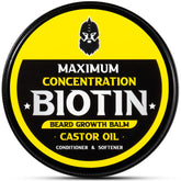 Baume barbe First Melody avec biotine, nourrissant et potentiellement stimulant la pousse