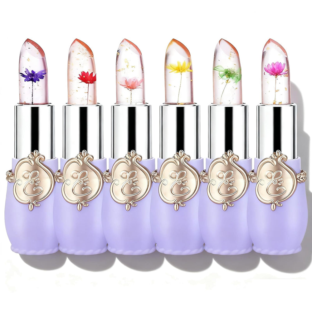 Firstfly coffret de six rouges a levres gelée avec effet hydratant et color changeant