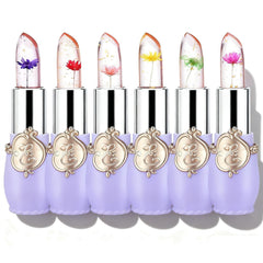 Firstfly coffret de six rouges a levres gelée avec effet hydratant et color changeant