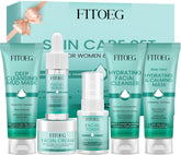 FITOEG ensemble soin visage jeunesse : kit pratique pour routine quotidienne.