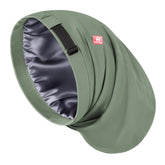 Bonnet satin Fittia grand pour dreadlocks, protection nocturne des longueurs.