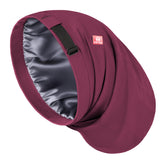 Bonnet Fittia grand satin homme dreadlocks: confort nocturne et protection pour les cheveux longs.