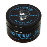 Fix Your Lid fibre coiffante pour hommes, cheveux courts, maintien fort et look texturé durable