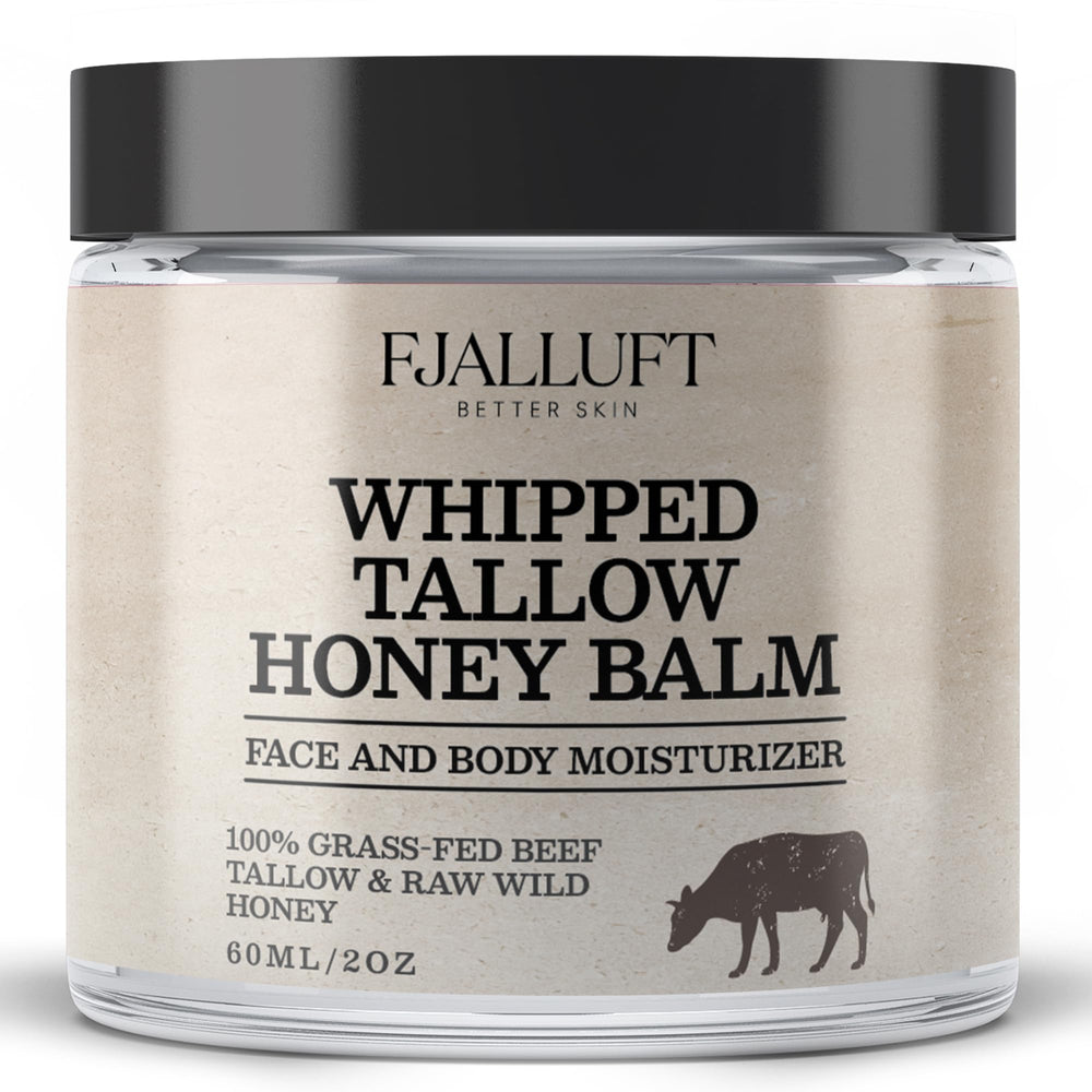 FJALLUFT baume tallow visage bouteille — soin nourrissant pour peau sèche