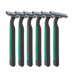 Rasoir FKYzixeh double lames en acier inoxydable pour coupe durable