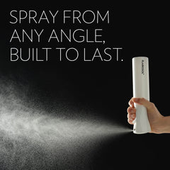 L’application à 360° FLAIROSOL couvre facilement les surfaces difficiles.
