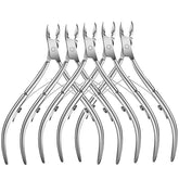 Flauntia coupe-cuticule ensemble 5 pièces, outil précis pour des finitions nettes des ongles
