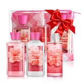 Ensemble fleur cerisier japonaise: gel-douche rafraîchissant et hydratant
