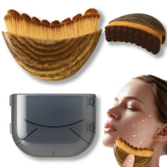 Brosse Fleur Luxxe pour contour lymphatique du visage, favorise circulation et drainage.