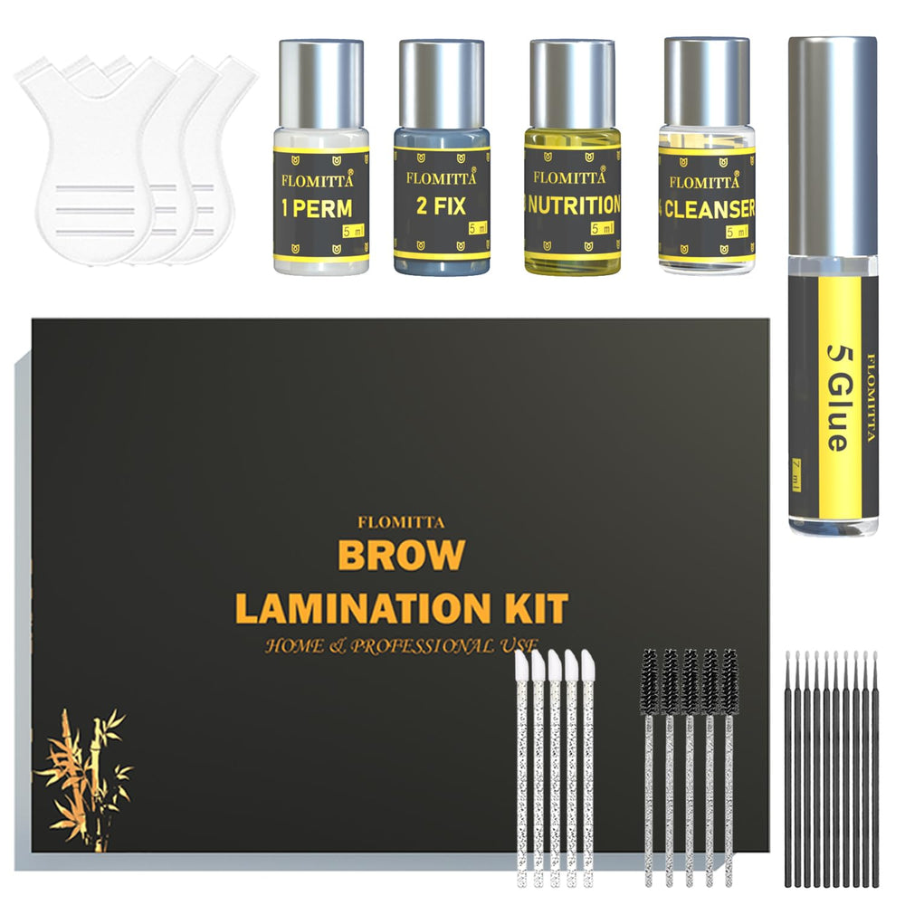 Flomitta kit lamination sourcils: texture légère et effet lift