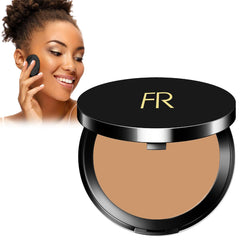 Flori Roberts crème-poudre foundation: application facile et couvrance modulable pour peau foncée.