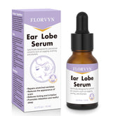 Sérum réparateur Florvyn appliqué sur le lobe, améliore l’élasticité