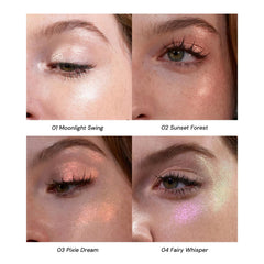 Flower Knows Illuminateur liquide citron vert rose or pour un teint lumineux.