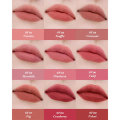 Flower Knows lip cream applicator applying smooth, even coverage