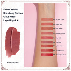 Applicateur précis Flower Knows Strawberry Rococo assure une application uniforme.