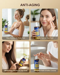 FLOWHYET huile vitamine E extraites à froid, ingrédients propres et naturels.