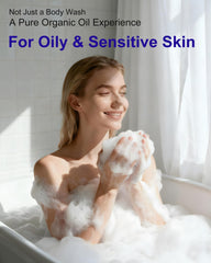 FLOWHYET Lavande écume douce et riche pour une expérience de douche agréable.