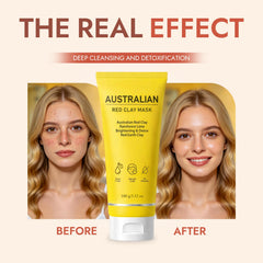 FMRFMR application du masque sur le visage pour un teint plus uniforme.