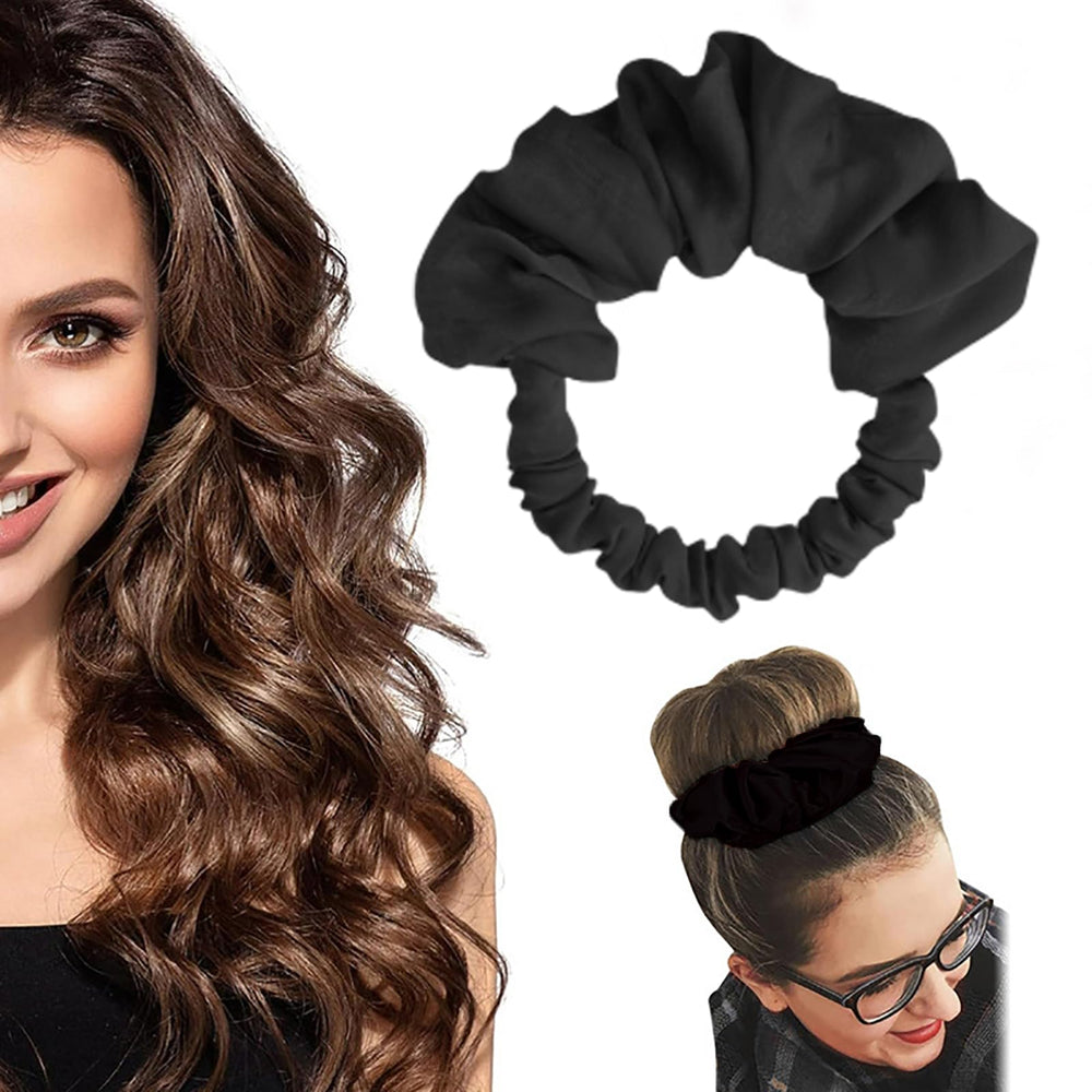 Foaryoer bande sans chaleur noir pour volume naturel sans chaleur.