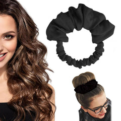 Foaryoer bande sans chaleur noir pour volume naturel sans chaleur.