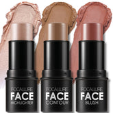 FOCALLURE 3 Pcs contour kit for quick sculpt and glow.