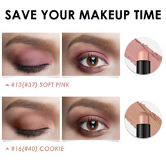 FOCALLURE crayon ombre crème, application facile et glissante pour un regard fumé rapide.