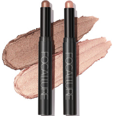 FOCALLURE Ombre-stick crème: glisse soyeuse pour un regard précis et rapide