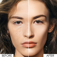 FOCALLURE Texture poudre matte, couvrance modulable sans démarcations.