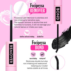 Focipeysa cils groupés 8-16 mm pour variations de longueur