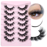 Focipeysa cils mink plat – look naturel et port durable.