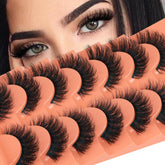 Cils Focipeysa Fluffy 16mm, regard cat-eye naturel et lumineux.