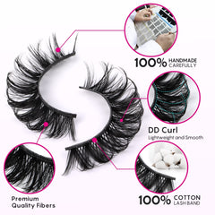 Focipeysa lightweight lash band soft and skin-friendly for all-day wear