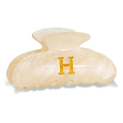 Pinces cheveux Fohufo lettre H monogramme, coiffure chic durable et sécurisée.