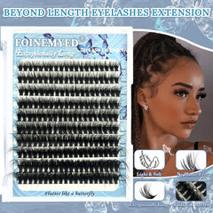 Foinemyed ensembles de faisceaux 22mm Longues apportent un effet plume et intensif.