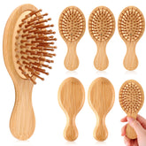 FoldTier brosse-cheveux mini-bambou-oval: compacte et parfaite pour le sac
