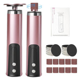 Foleto pied-callus-remover électrique pour enlever les callosités.