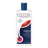 Bouteille Folicure Original Shampoo sur étagère, soin doux pour cuir chevelu.