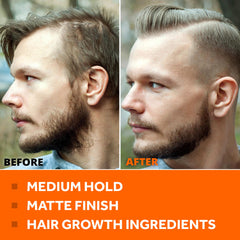 Follicle Booster pomade base eau - coiffage facile et lavage rapide.