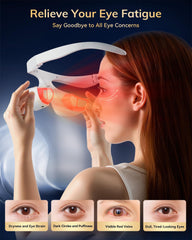 FOLOKE massage microcourant des yeux pour une stimulation légère du contour.
