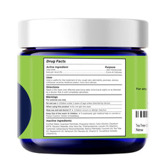 FOOT CURE Tea Tree Oil Foot Cream on feet delivers rich moisture for energized mornings.