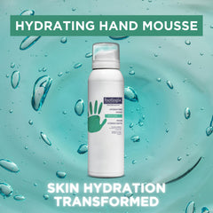Footlogix Mousse Hydratante Mains en action, application rapide sur les mains